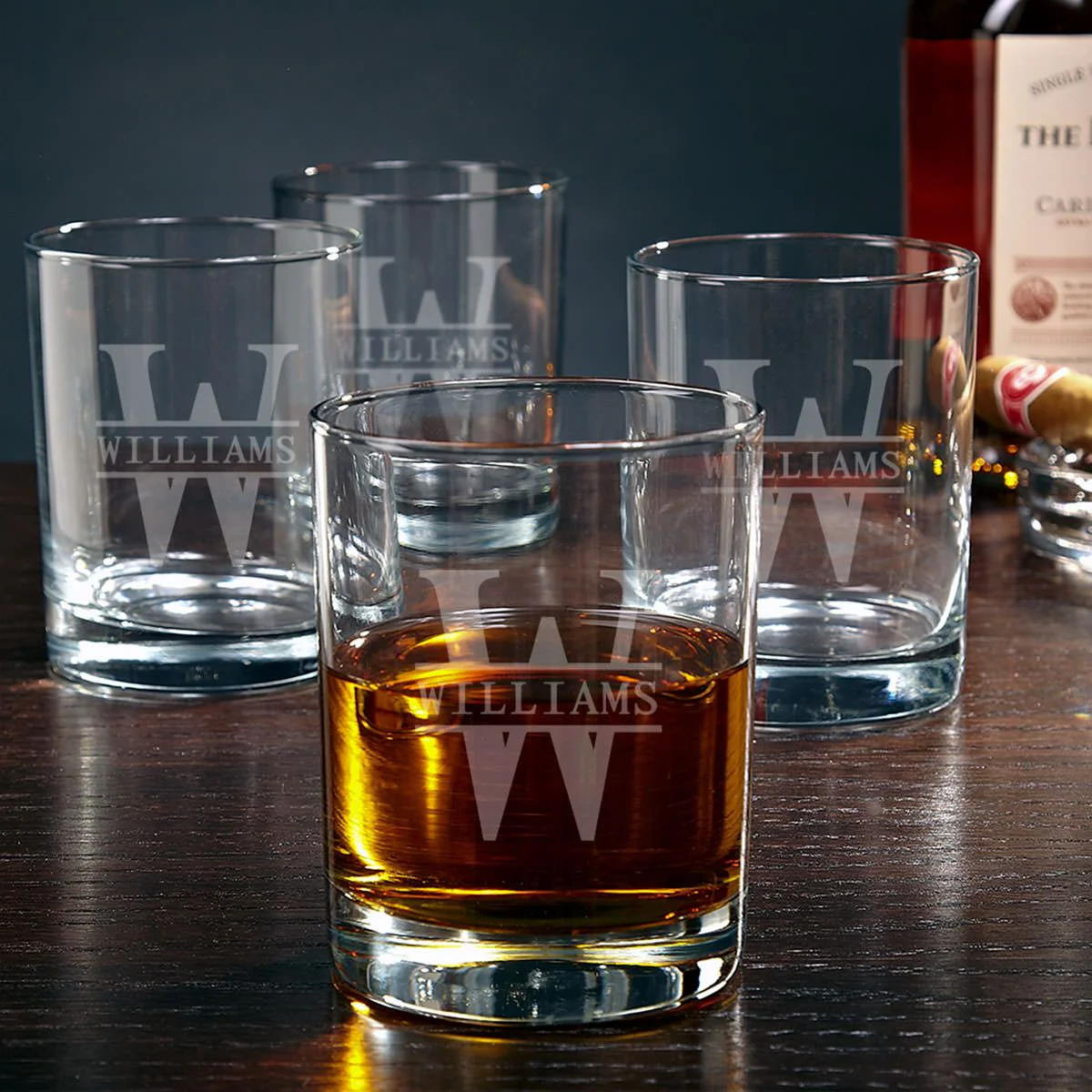 Personalized Argos Decanter Box Set with Bryne Glasses  Military Gift Idea - Image 6