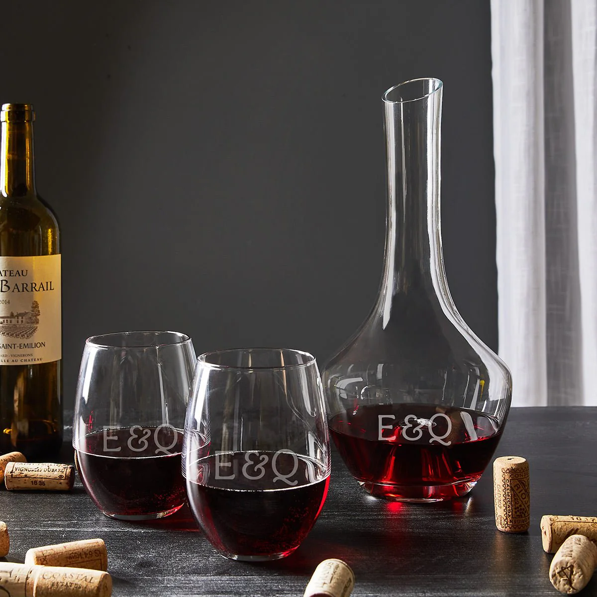 Barlow Personalized Wine Decanter Set - Image 7