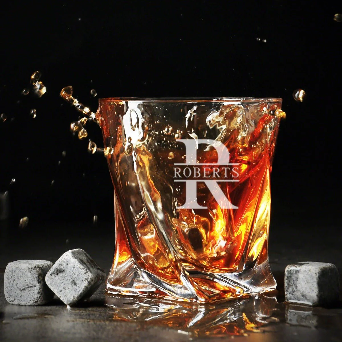 Black Diamond Custom 6 pc Bourbon Smoker Kit w Glass - Image 6