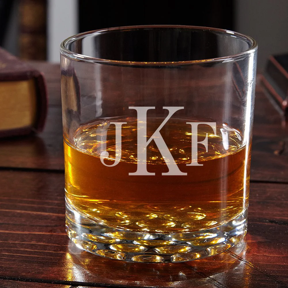 Whiskey Decanter Set with 4 Buckman Whiskey Glasses - Image 7