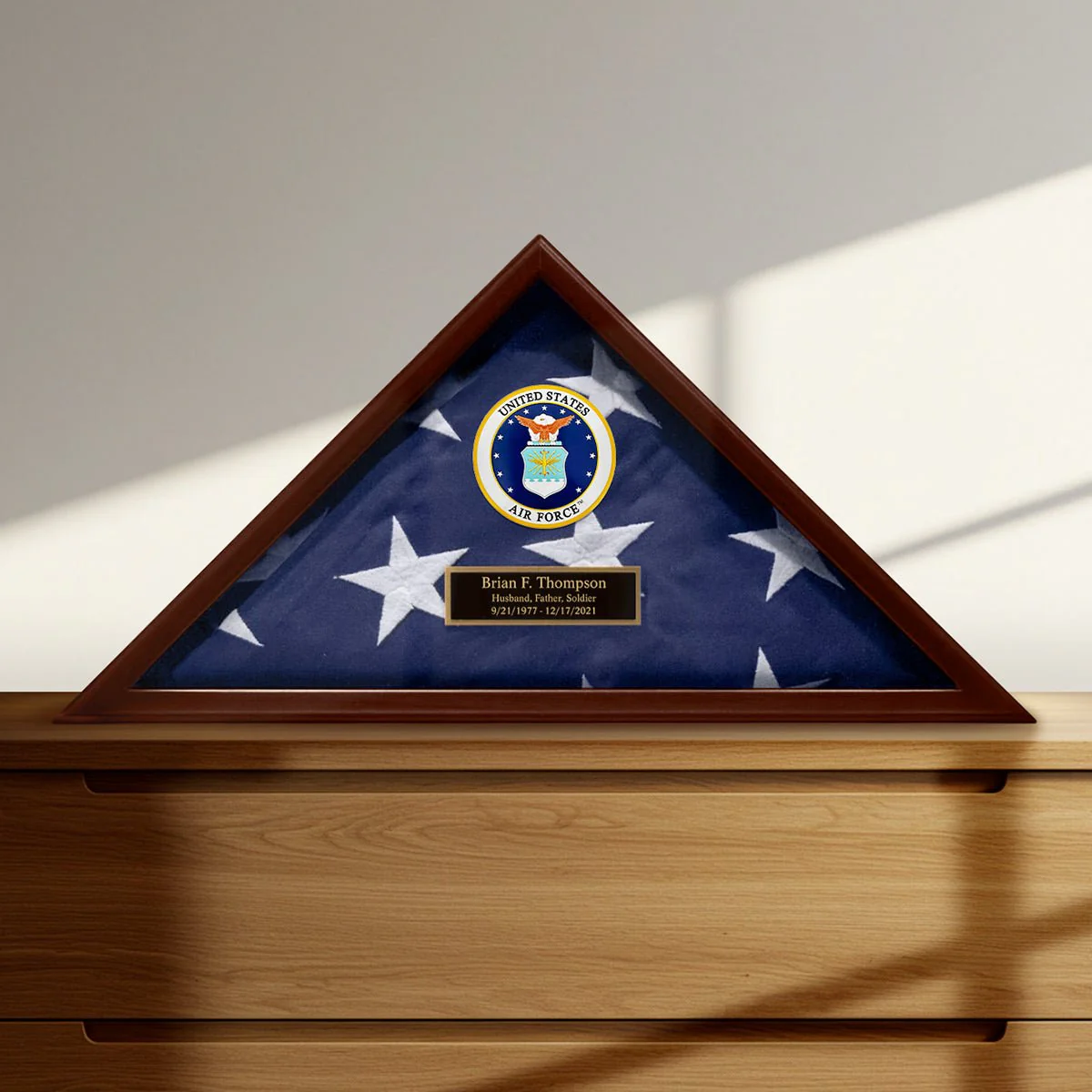 Custom Flag Case Air Force Retirement Gift - Made in USA - 5x9.5 ft Memorial Flags - Image 7