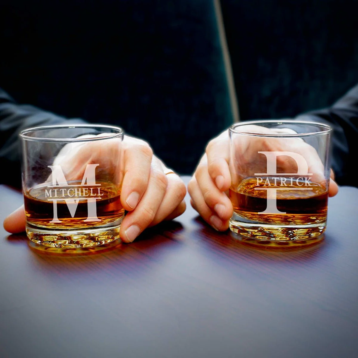 Firefighter Bourbon Decanter Set and Buckman Glasses Gift Set - Ebony Black Box - Image 9