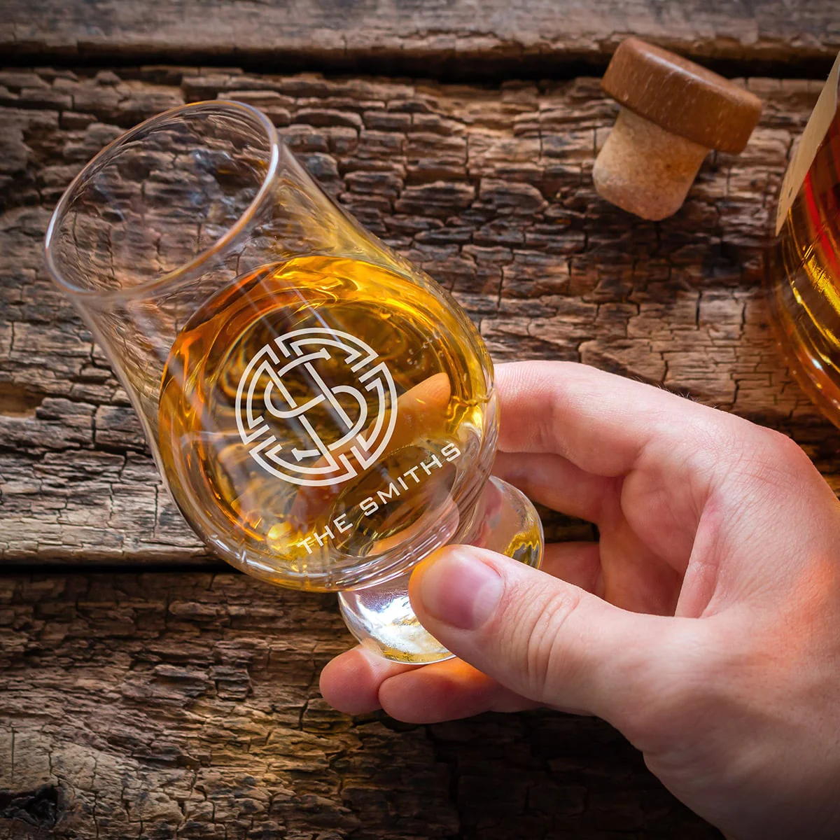 Glencairn Whiskey Glasses with Lids Set of 4 Personalized - Image 10