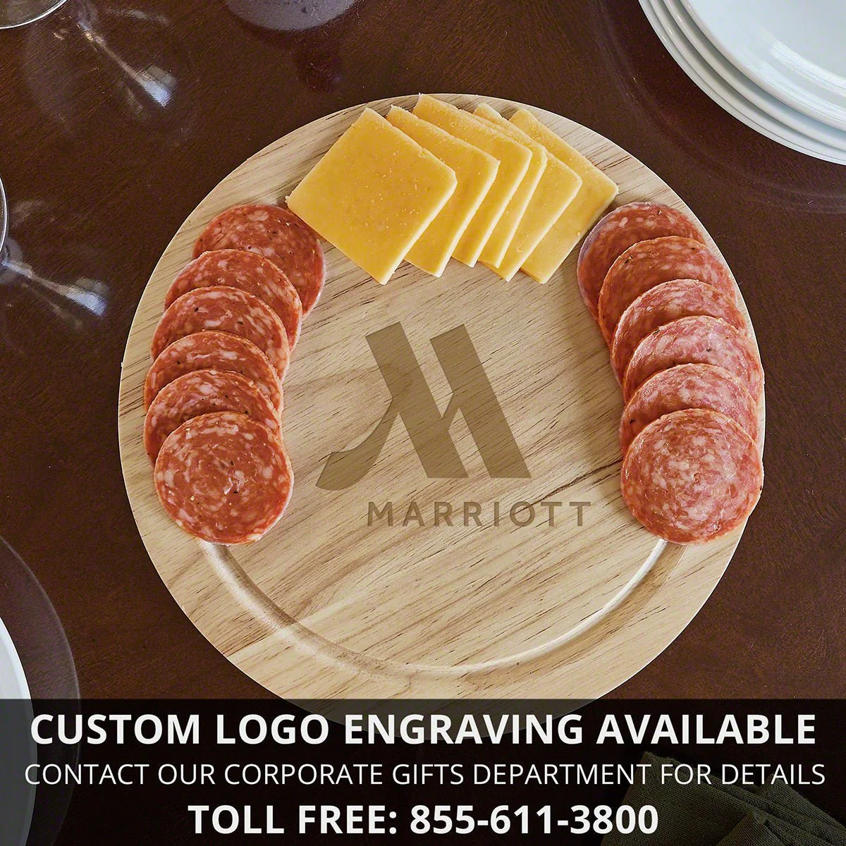 Engraved Swivel Cheese Board Set - Image 9