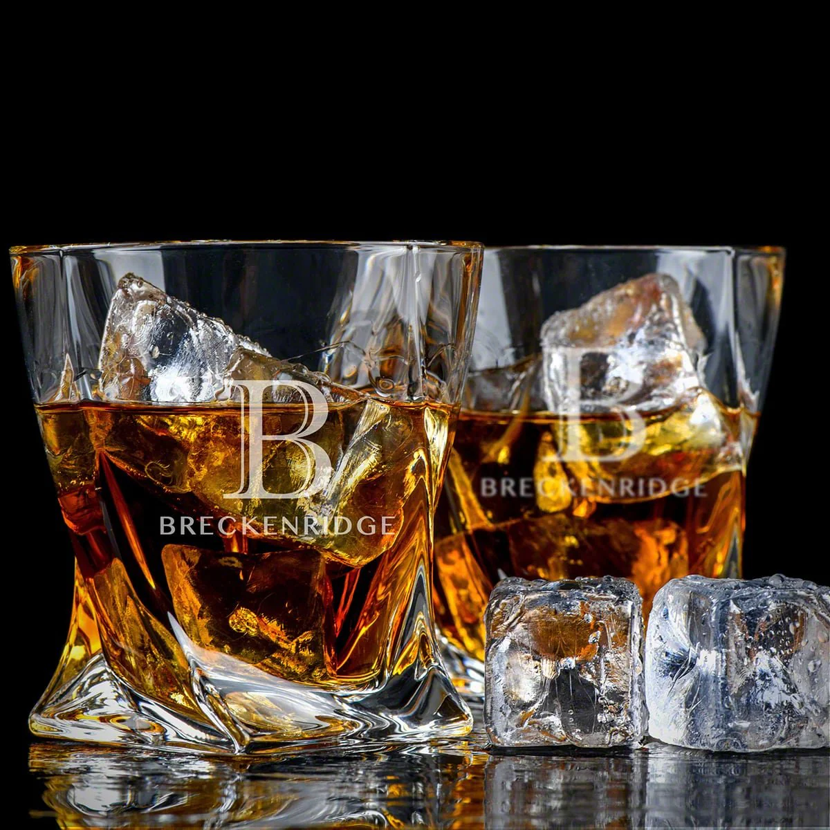 Personalized Black Onyx Twist Whiskey Gift Set - Image 6