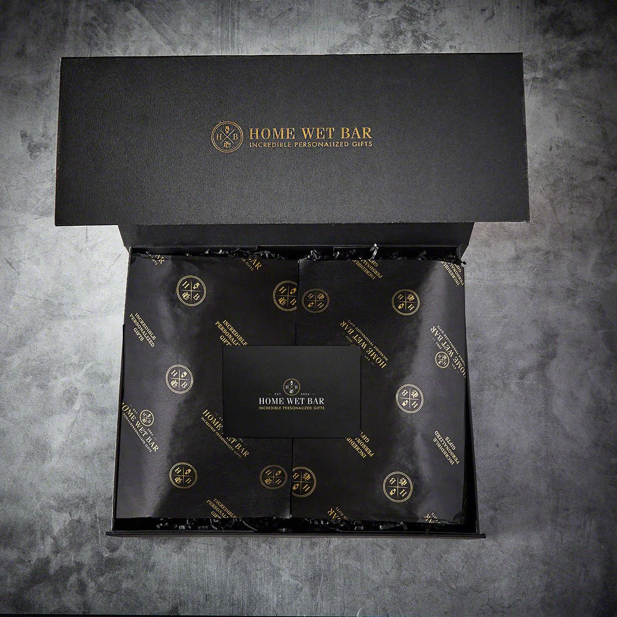 Personalized Whiskey Decanter with Rocks Glasses & Luxury Box Set - 7pc - Image 8