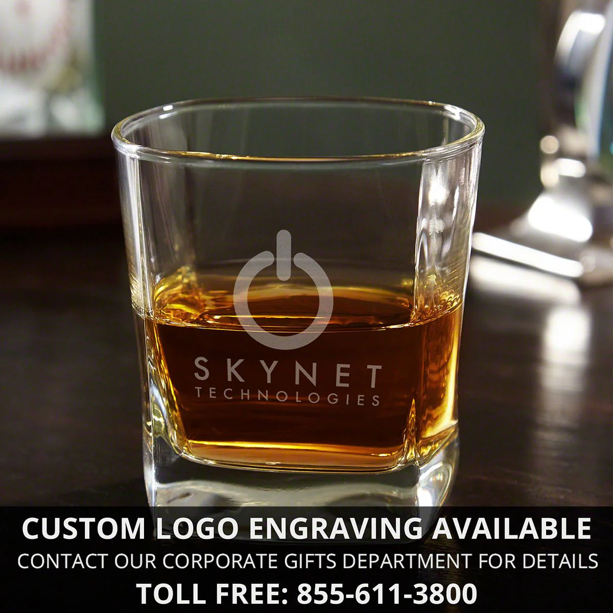 Custom Whiskey Glass and Decanter Set - Image 13